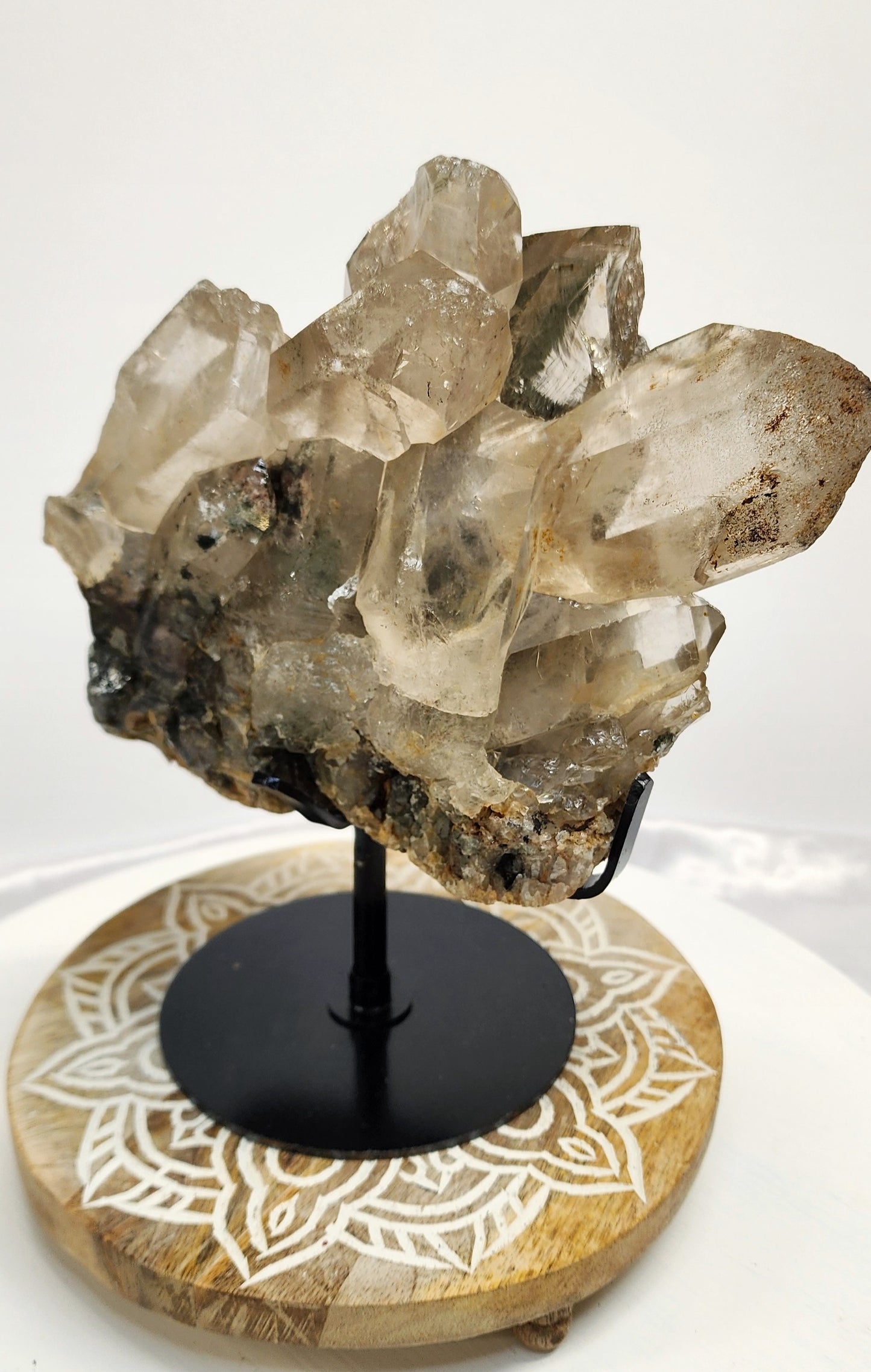 Ex Large Garden Quartz Cluster over 7lbs qualifies for free shipping