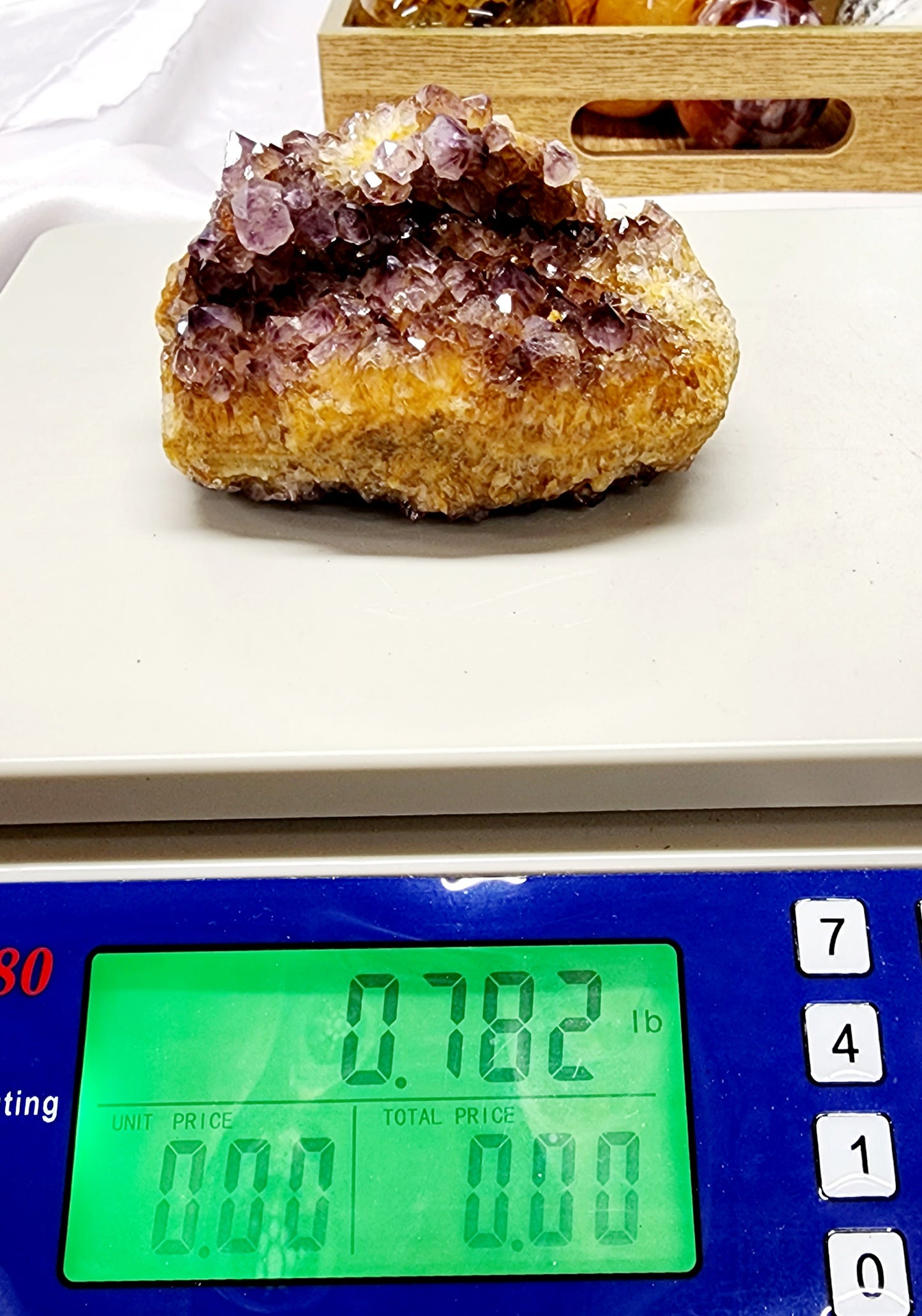 Spirit Quartz Amethyst/Golden Healer qualifies for free shipping