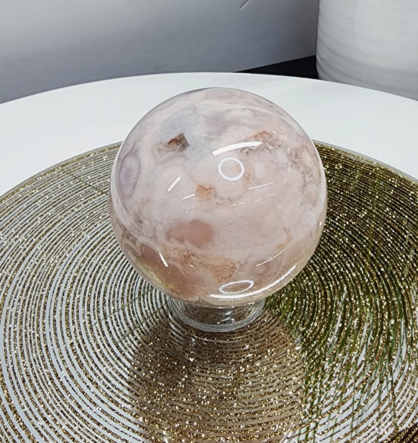 Pink Amethyst Sphere