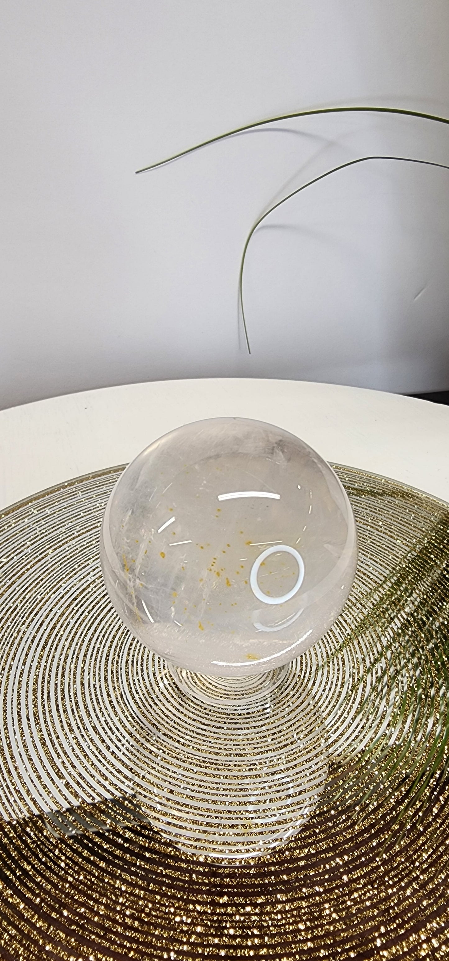 Ice Rose Quartz Sphere