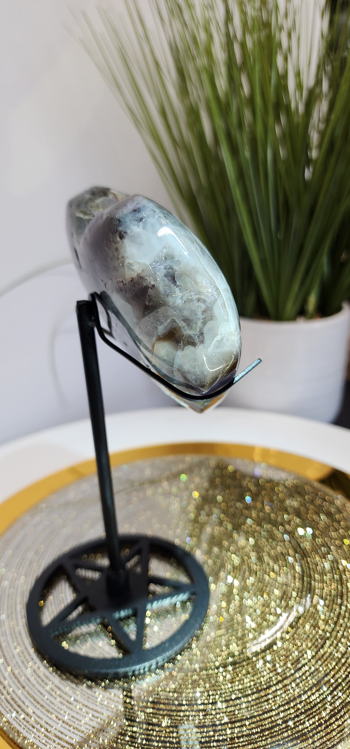 Dream Amethyst Puff Heart