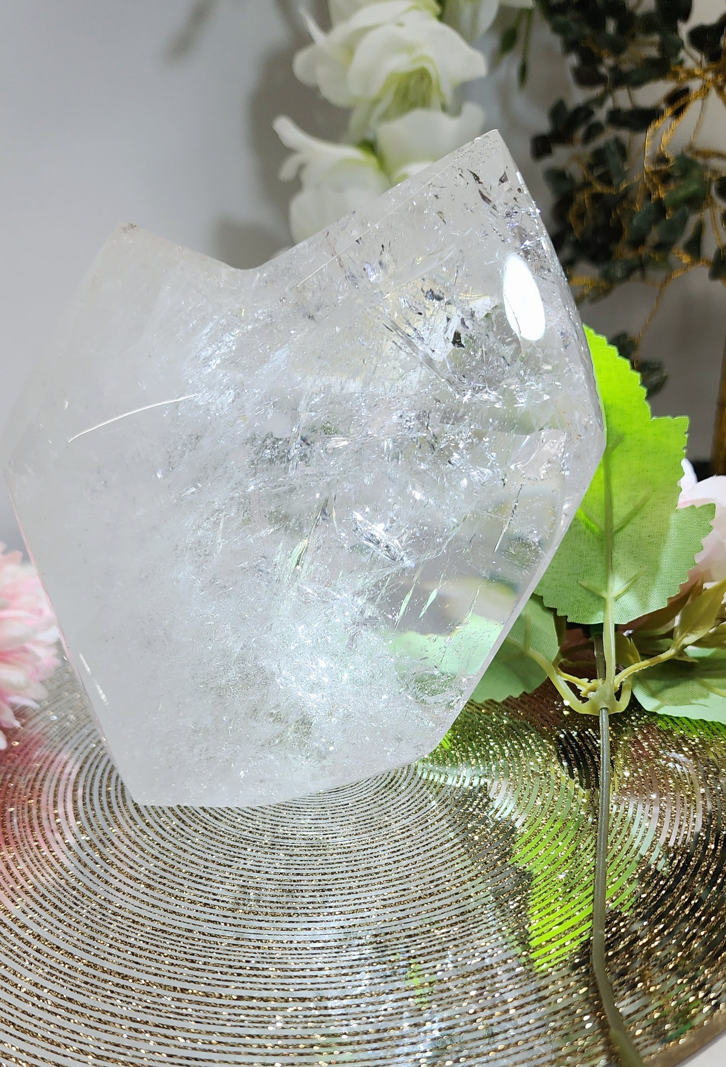 Clear Quartz Double Point from Brazil qualifies for free shipping