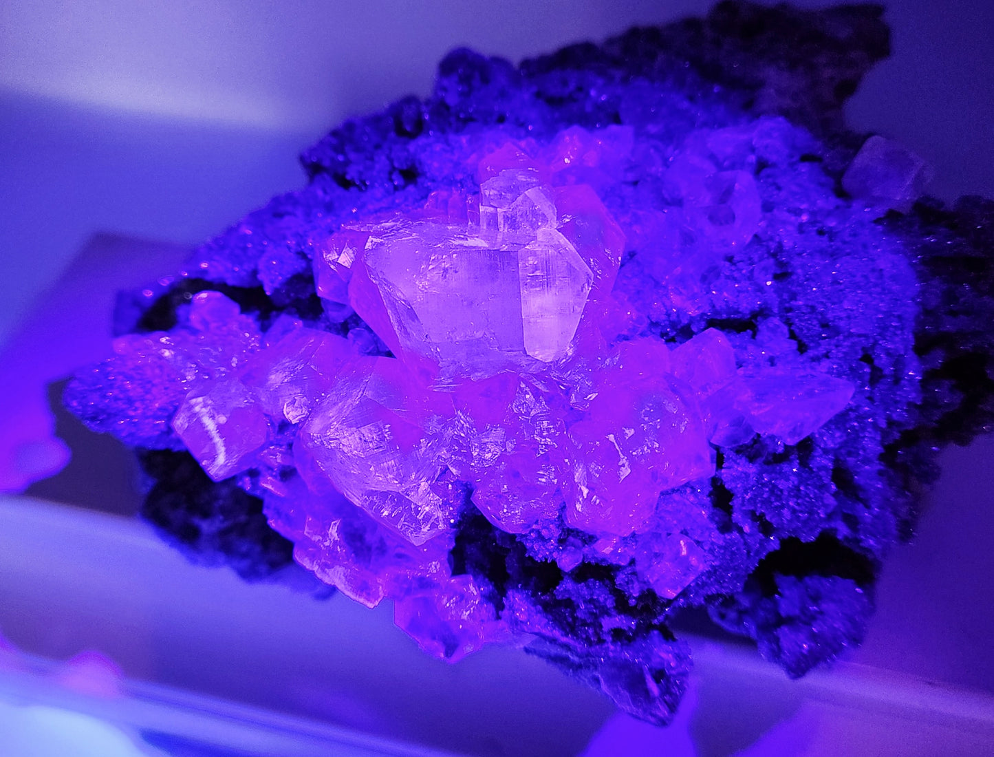 Large Apophylite With Sugar Druzy Chalcedony Matrix over 2.5lbs qualifies for free shipping