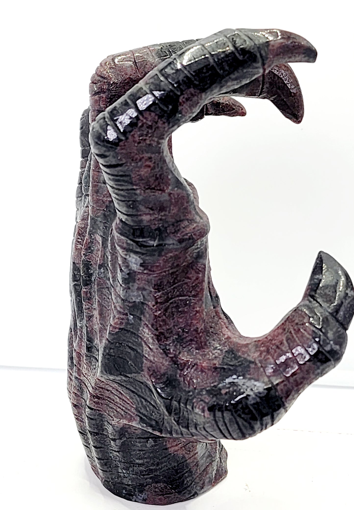 Large Garnet Nummite Hand Carving 3lb qualifies for free shipping