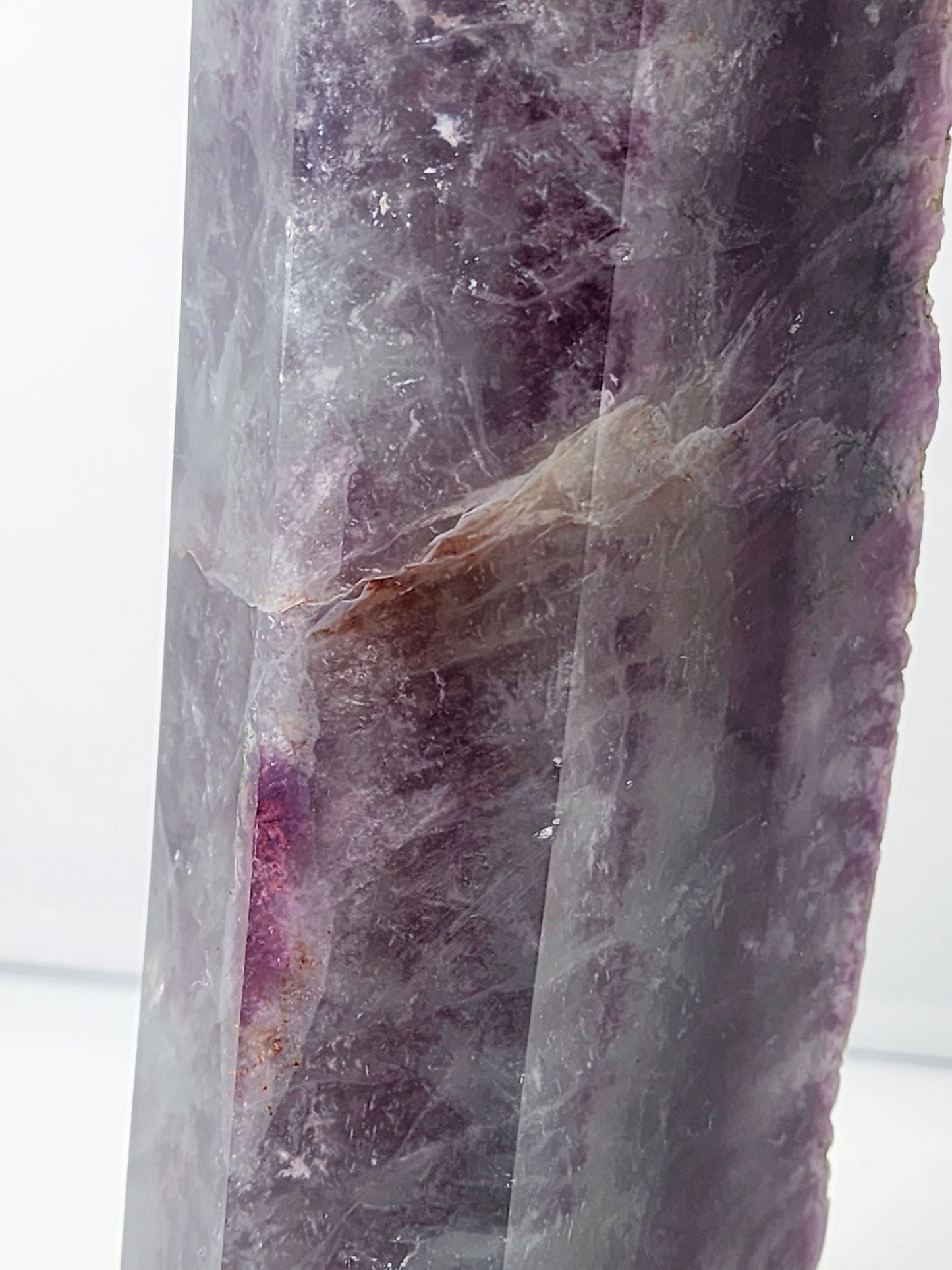 Large Fluorite Tower from Mongolia 6Lbs 11"+ Tall qualifies for free shipping