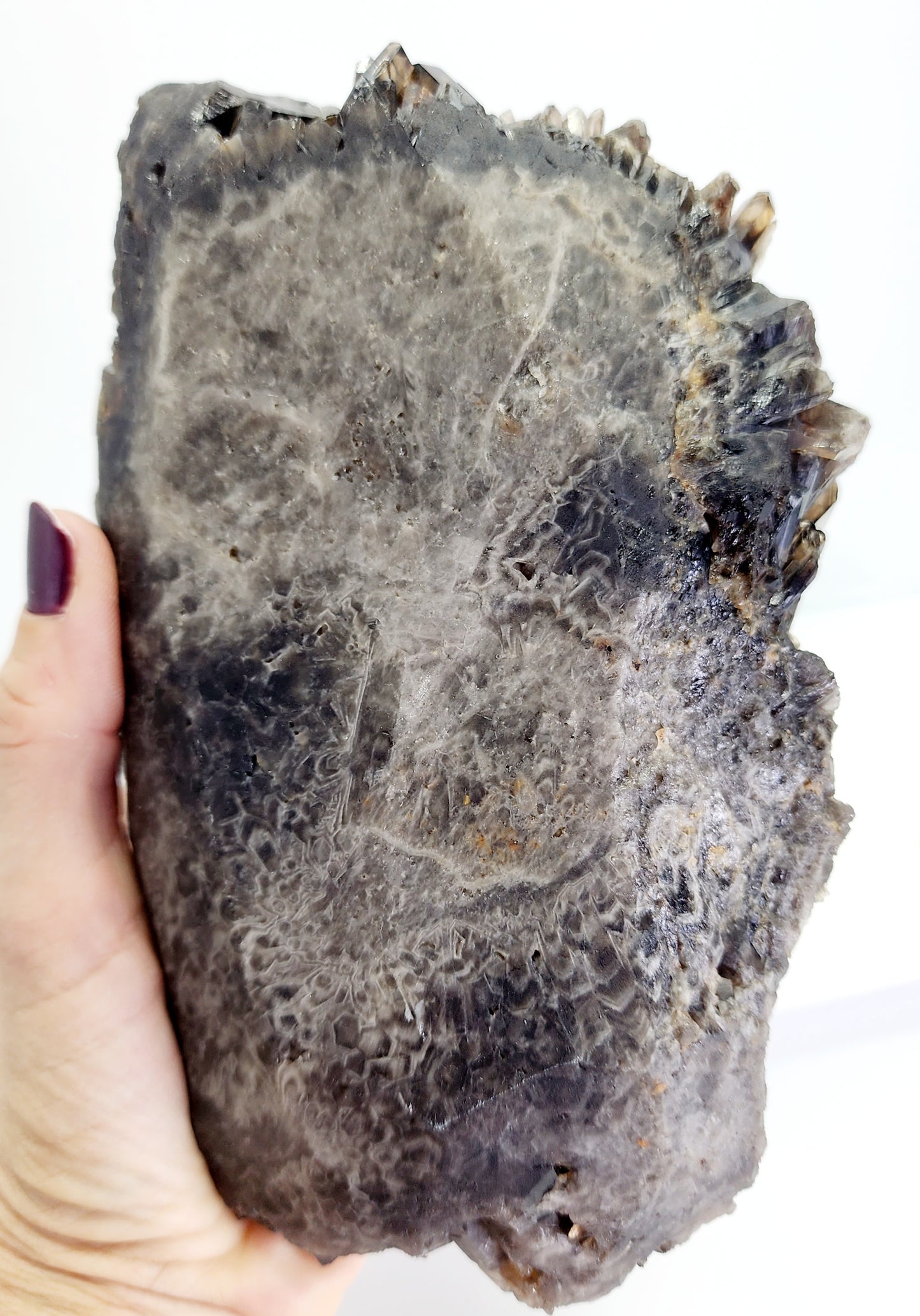 Large Dark Smokey Cluster from Brazil 3lbs qualifies for free shipping