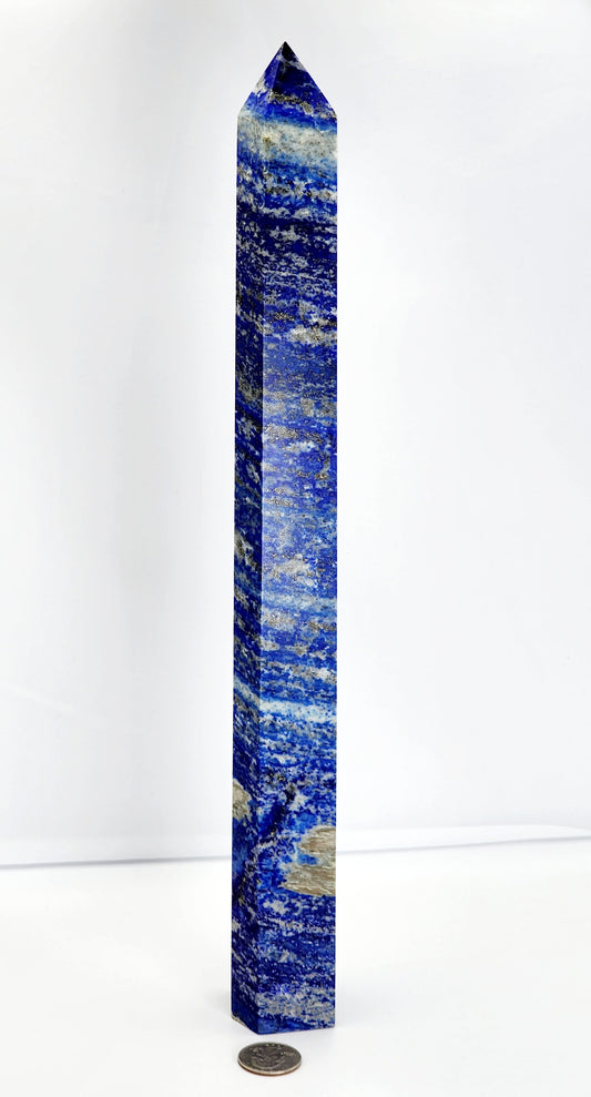 Tall Lapis Lazuli Approx 15"Tall and over 2.5lbs qualifies for free shipping
