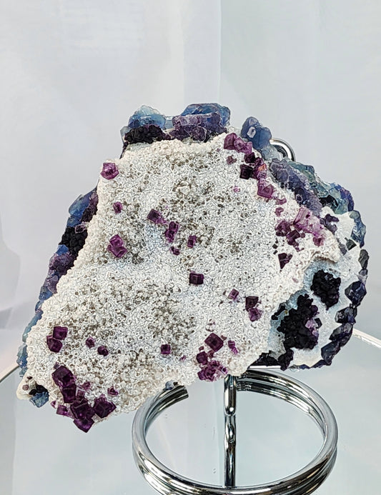 Purple Window Fluorite Specimen from Zhejiang over 1lb qualifies for free shipping