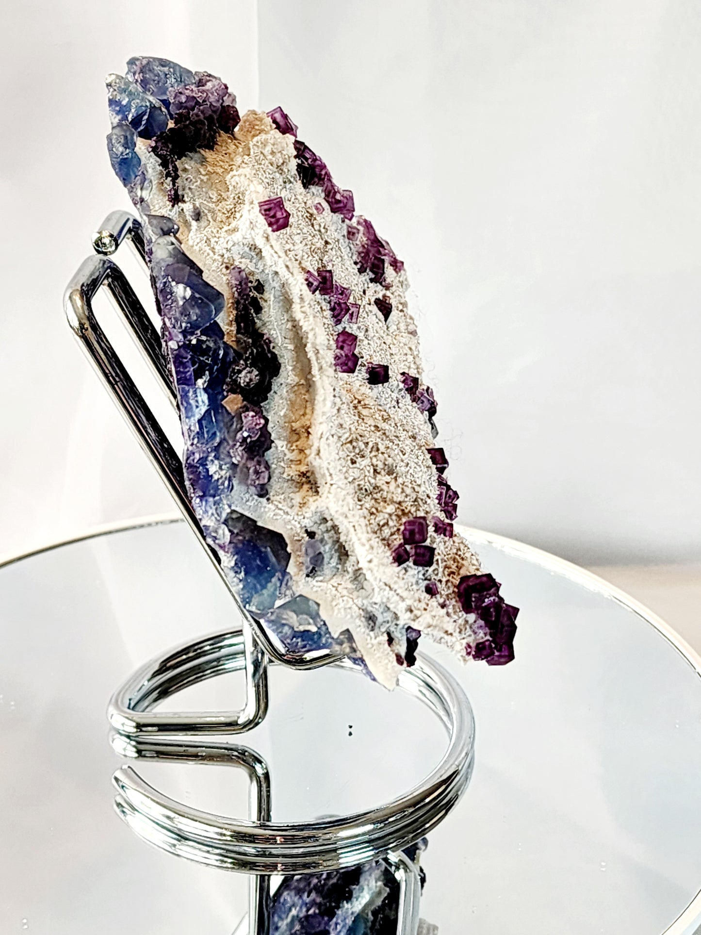 Purple Window Fluorite Specimen from Zhejiang over 1lb qualifies for free shipping