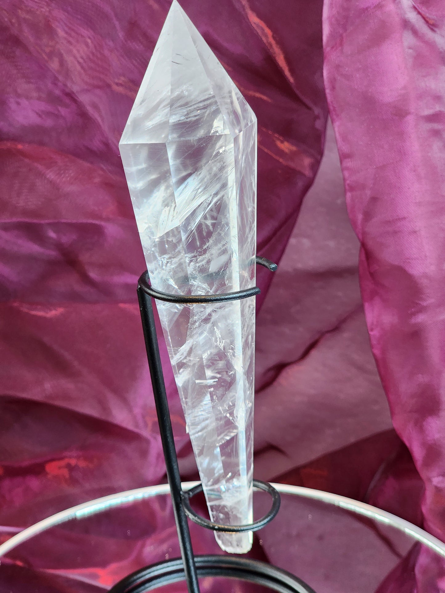 Quartz Wand/ Scepter with stand qualifies for free shipping