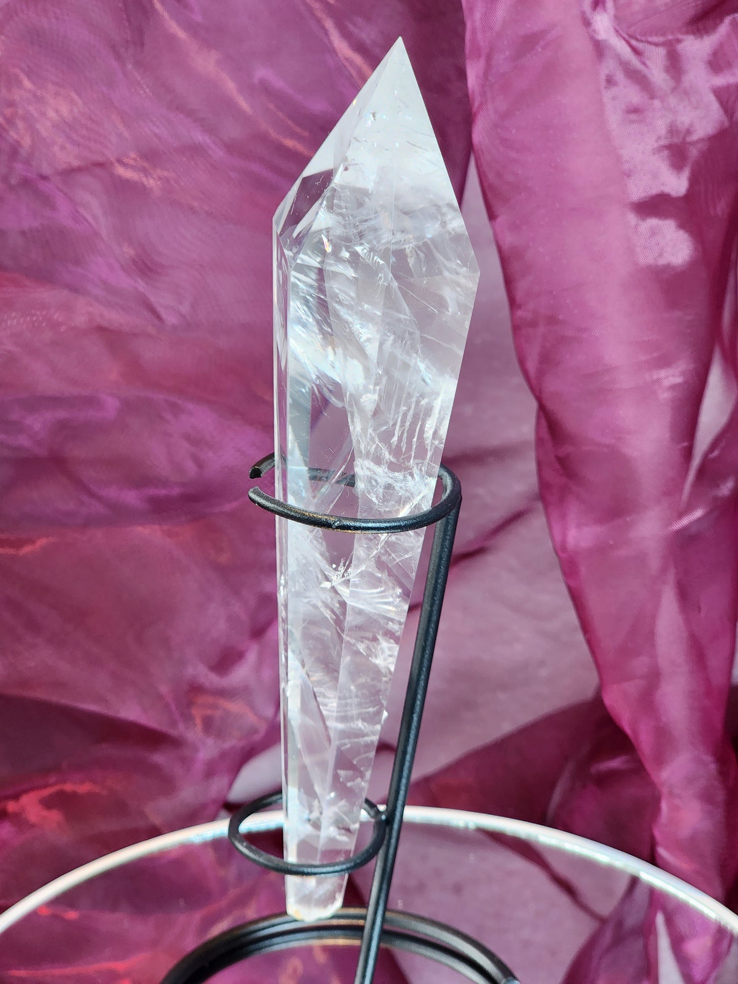 Quartz Wand/ Scepter with stand qualifies for free shipping