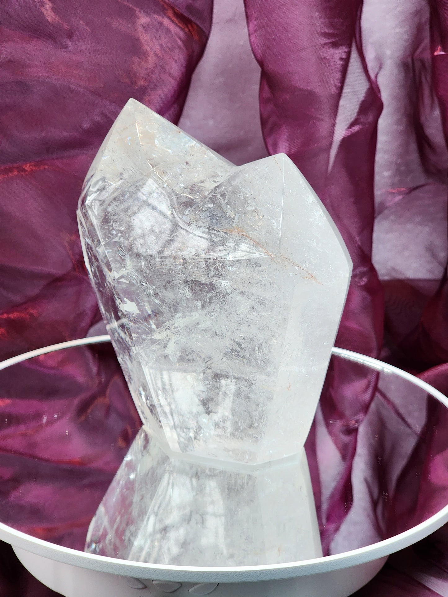 Clear Quartz Double Point from Brazil qualifies for free shipping