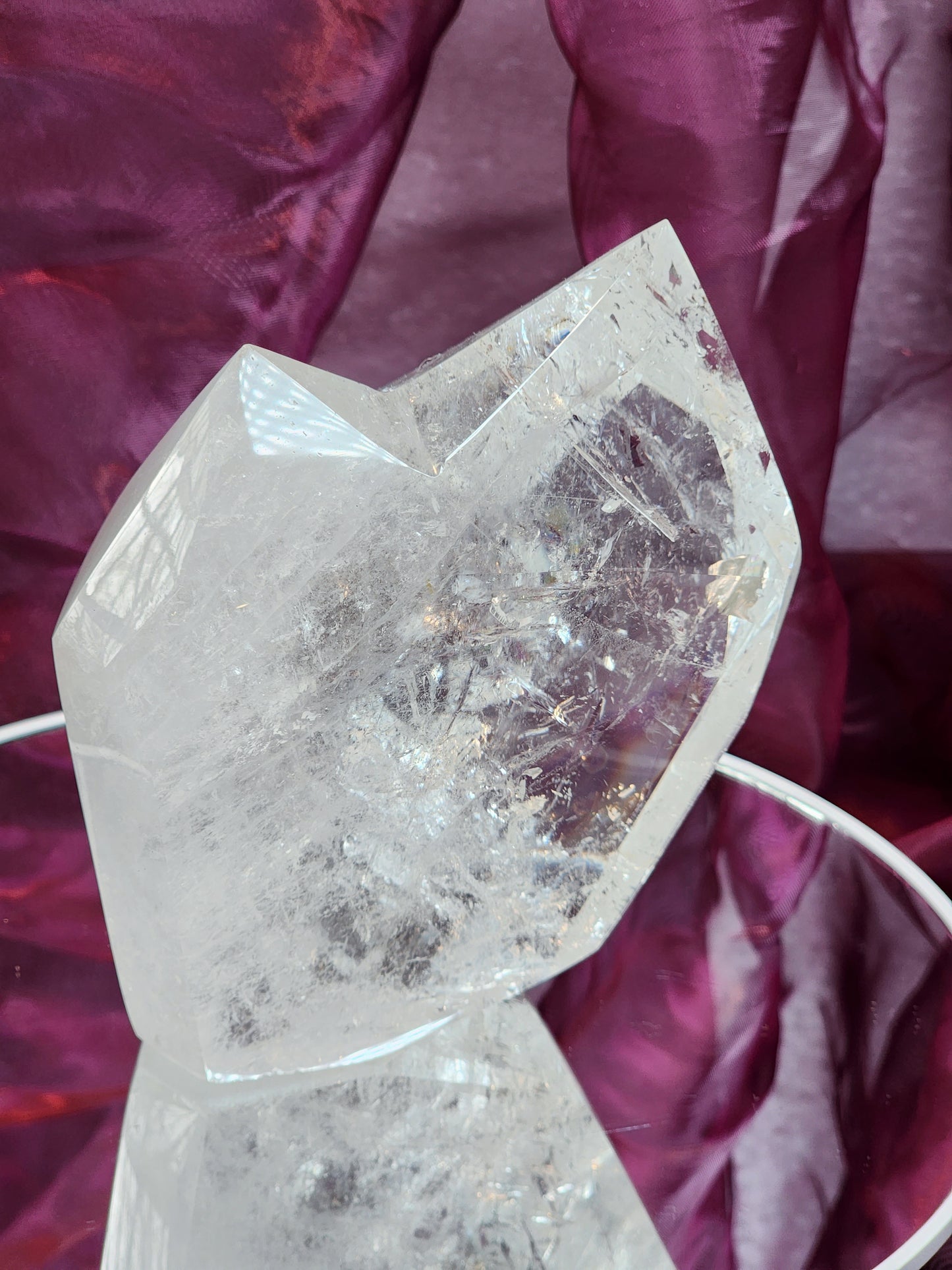 Clear Quartz Double Point from Brazil qualifies for free shipping
