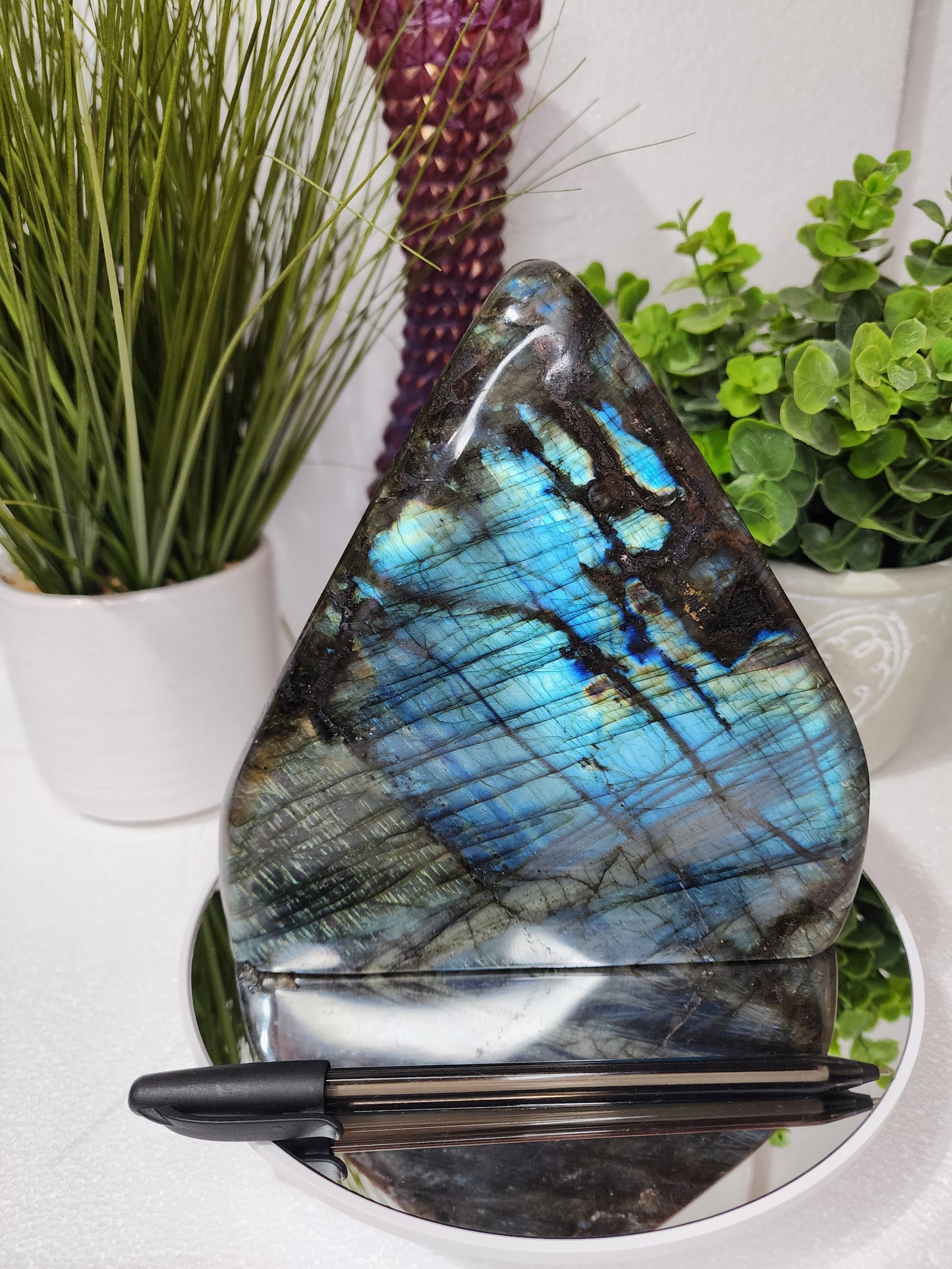 Large Blue Flash Labradorite Free Form 6lbs qualifies for free shipping