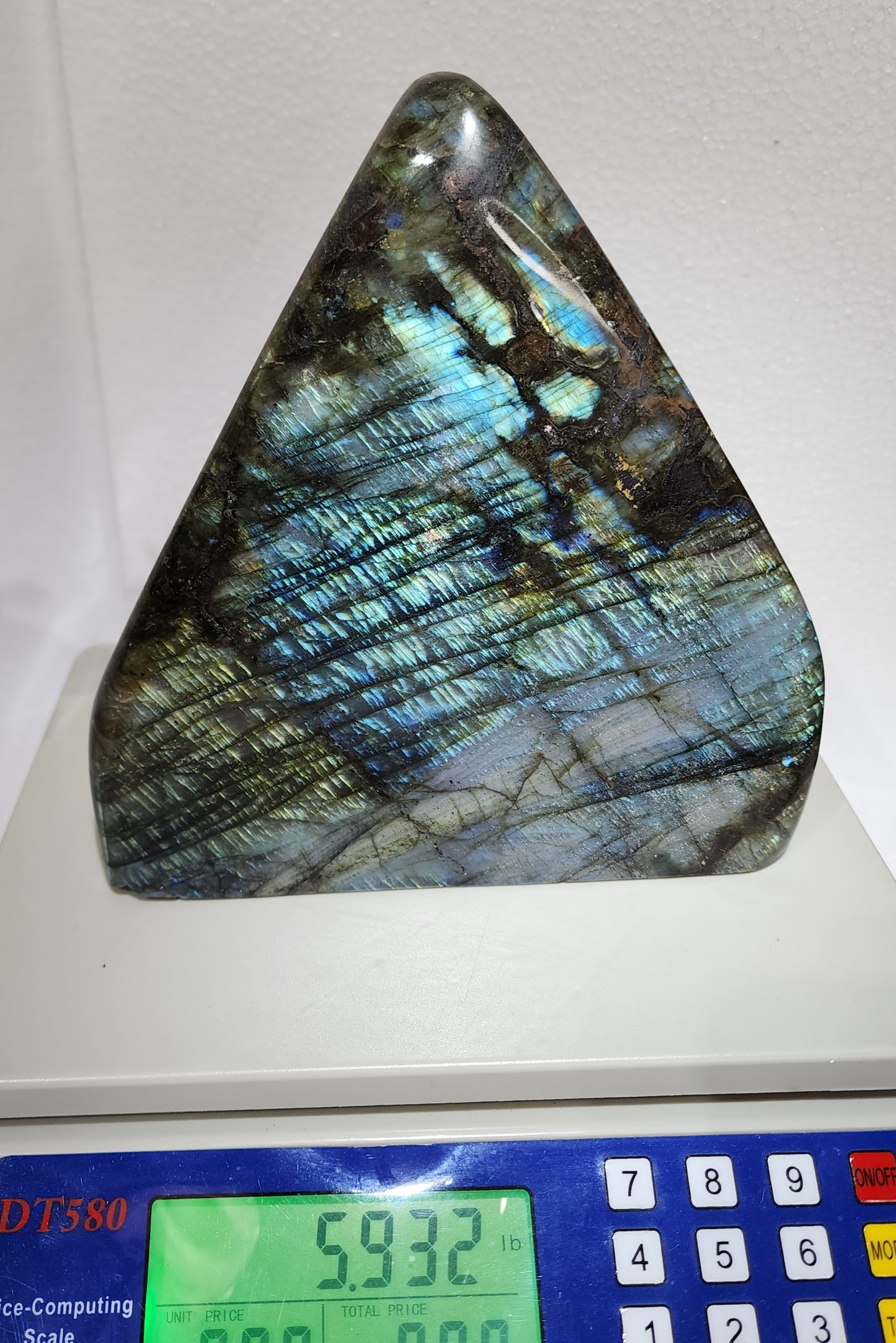 Large Blue Flash Labradorite Free Form 6lbs qualifies for free shipping