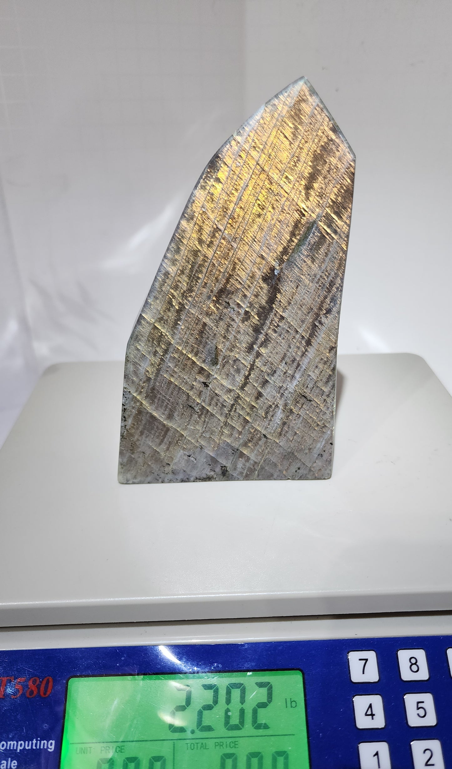 Sunset Flash Labradorite Free Form over 2lbs qualifies for free shipping