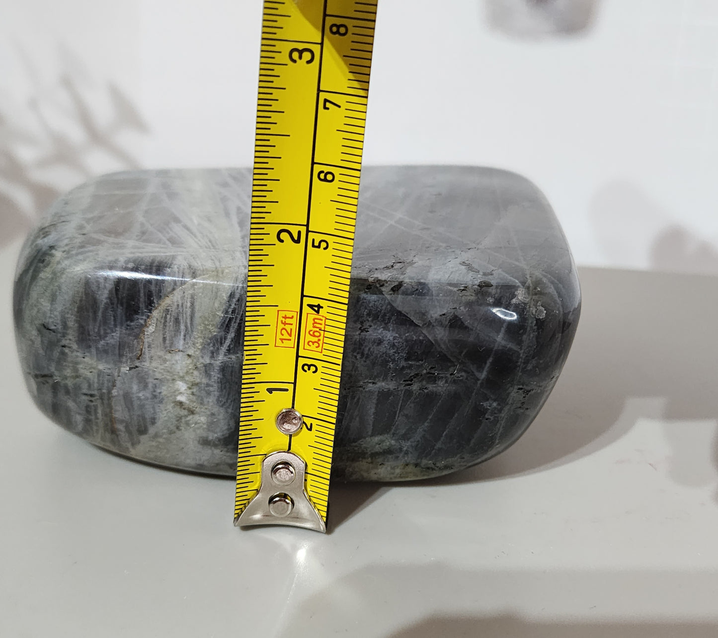 Purple Flash Labradorite Free Form over 1.5lbs qualifies for free shipping