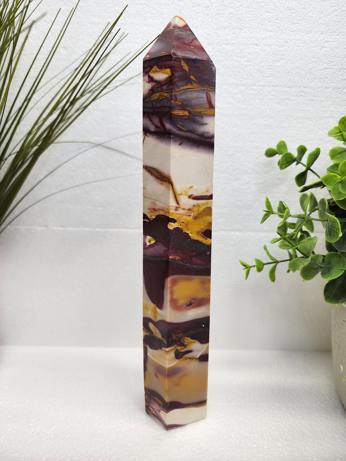 Tall Mookaite Tower 2 lbs qualifies for free shipping