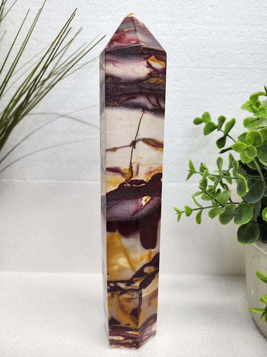 Tall Mookaite Tower 2 lbs qualifies for free shipping