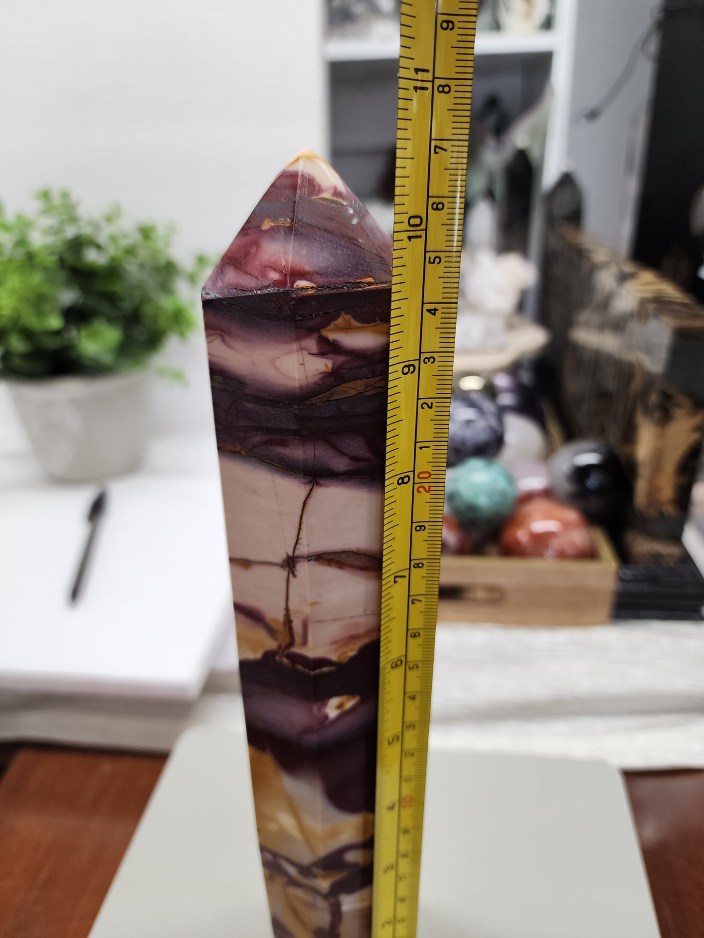 Tall Mookaite Tower 2 lbs qualifies for free shipping
