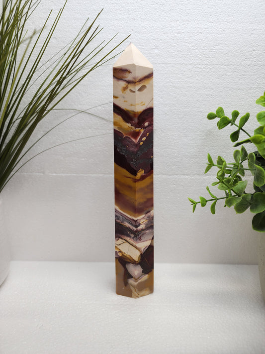 Tall Mookaite Tower 1.8lbs qualifies for free shipping