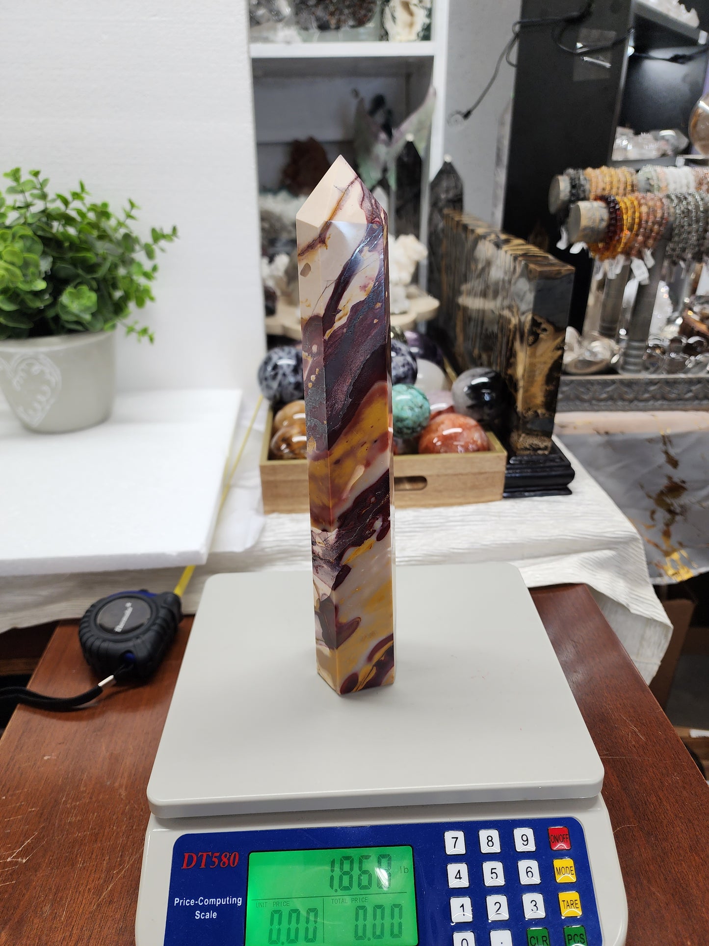 Tall Mookaite Tower 1.8lbs qualifies for free shipping