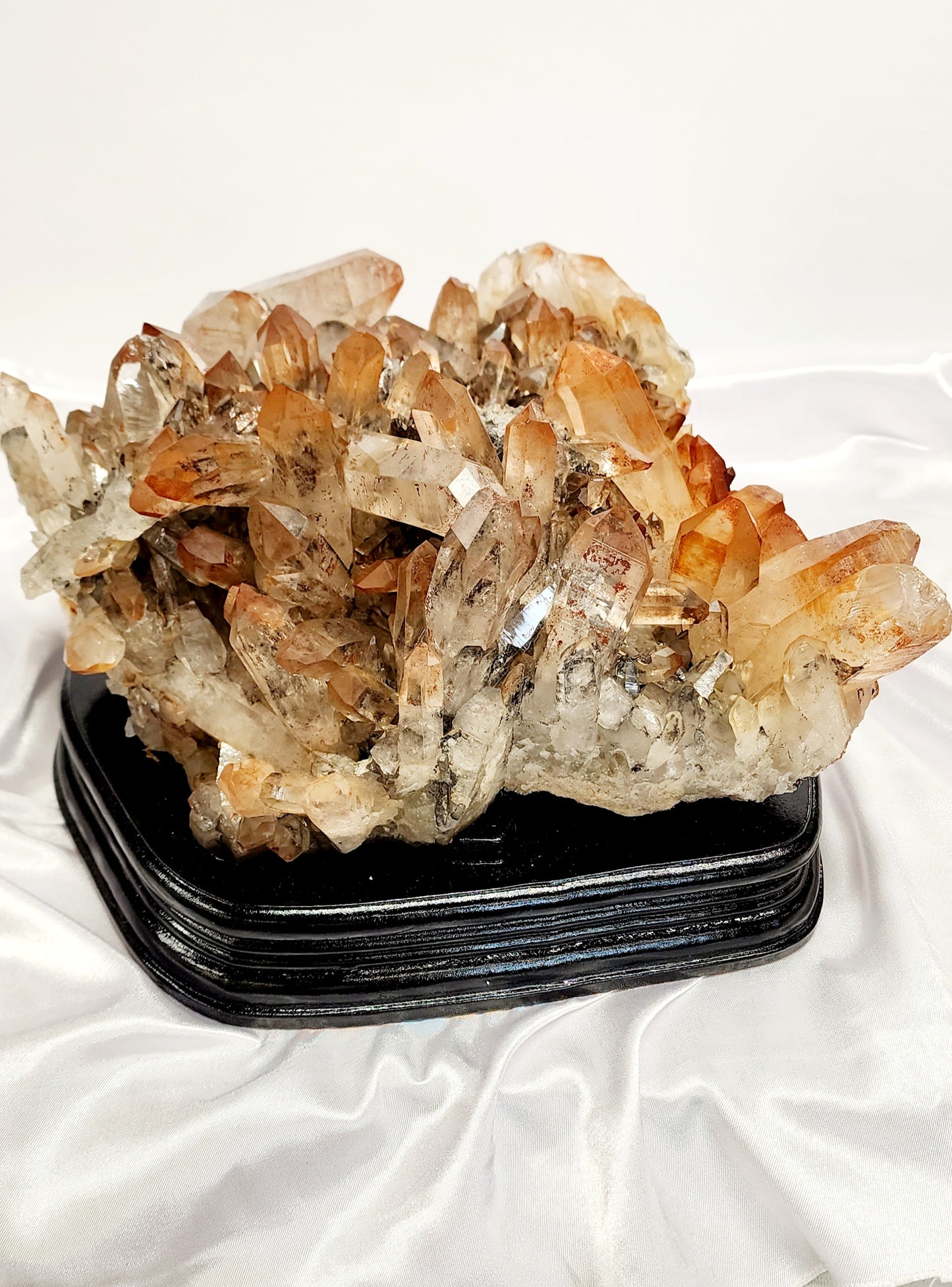 Extra Large HQ Red Clay Quartz Cluster From Morocco over 16lbs qualifies for free shipping