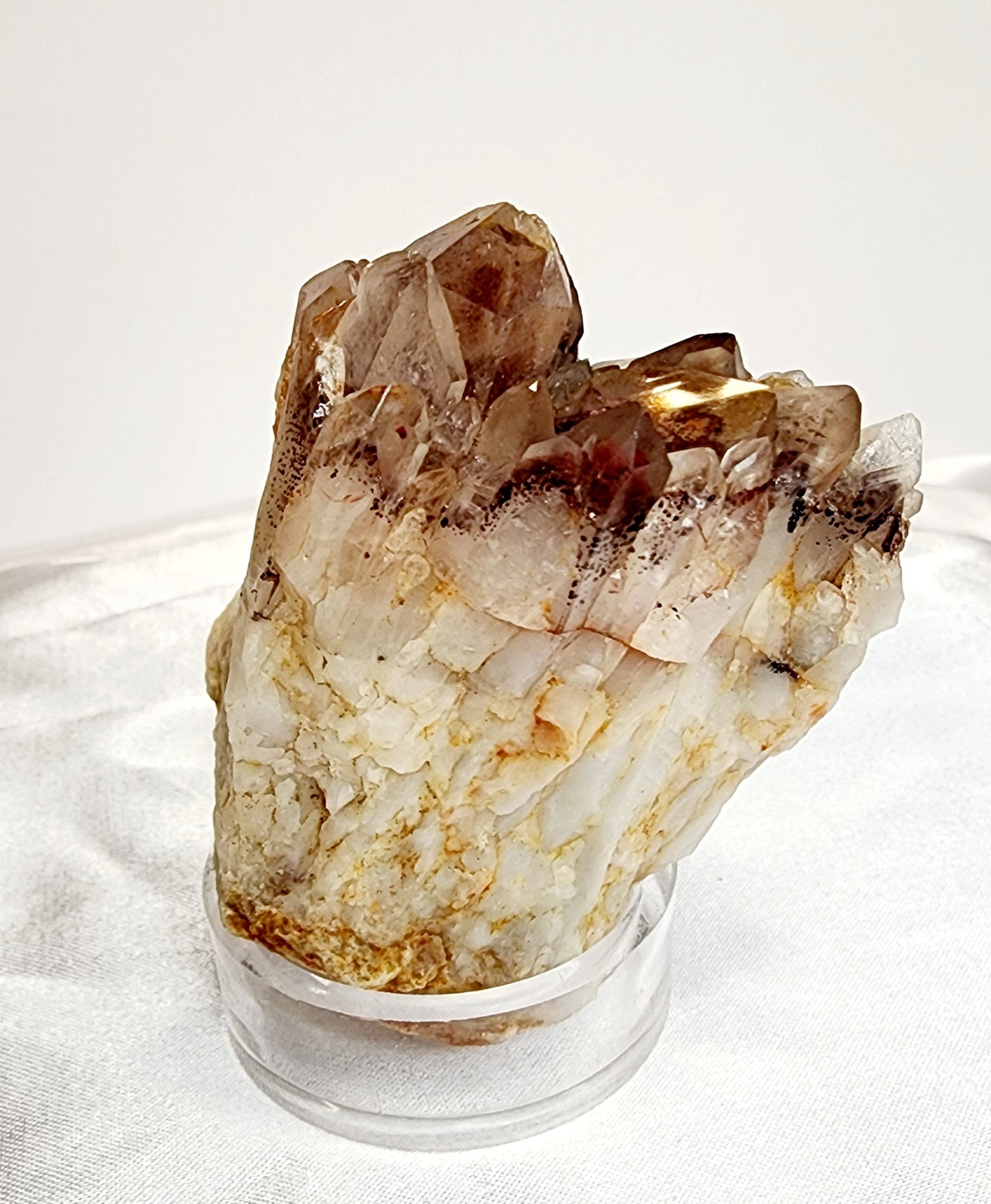 Red Phantom Hematite Garden Quartz Cluster from Morocco bundle and save for free shipping