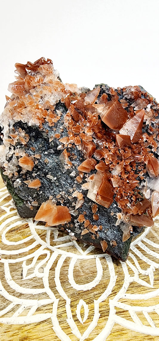 Red Dog Tooth Calcite 2lbs qualifies for free shipping