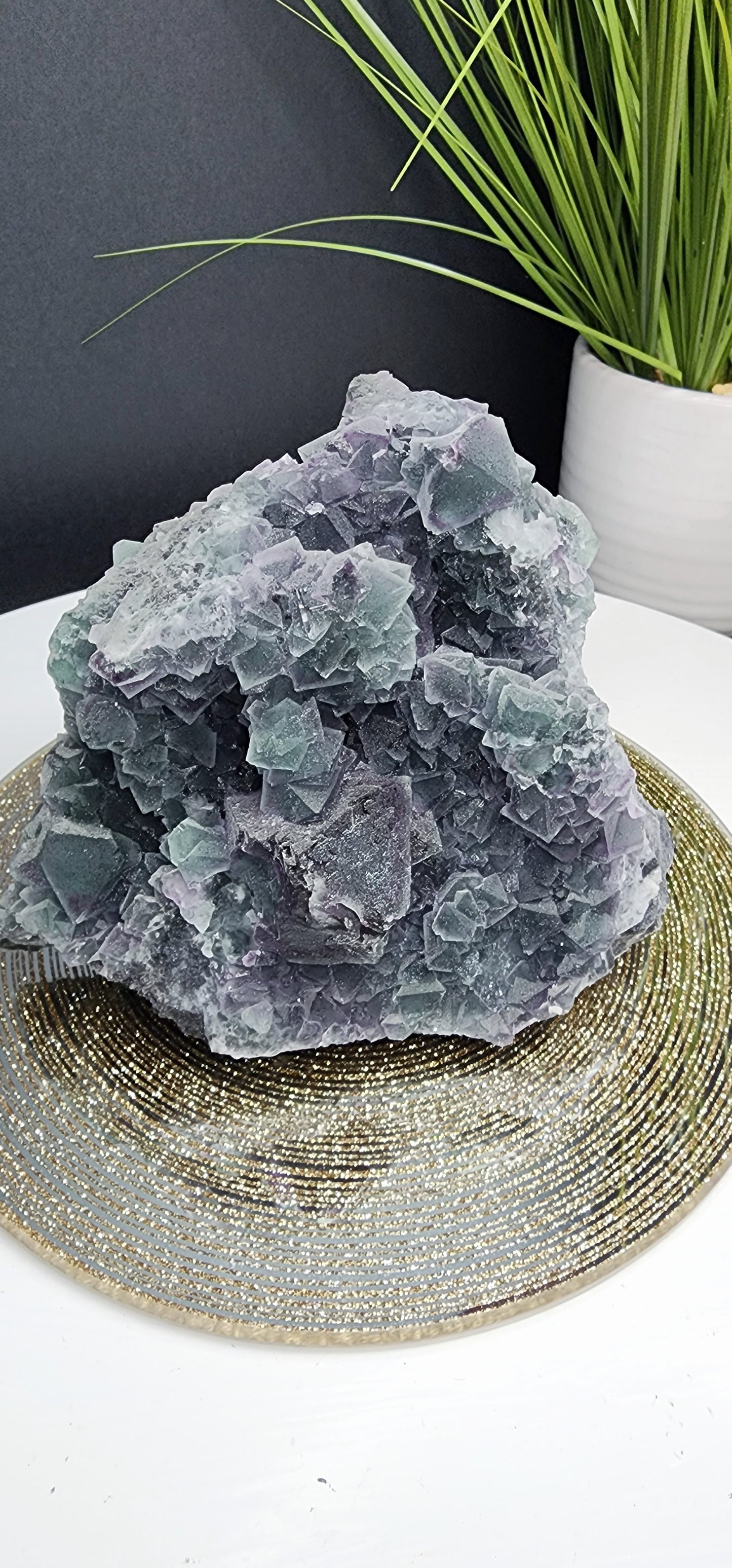 Large Octahedral Fluorite Specimen