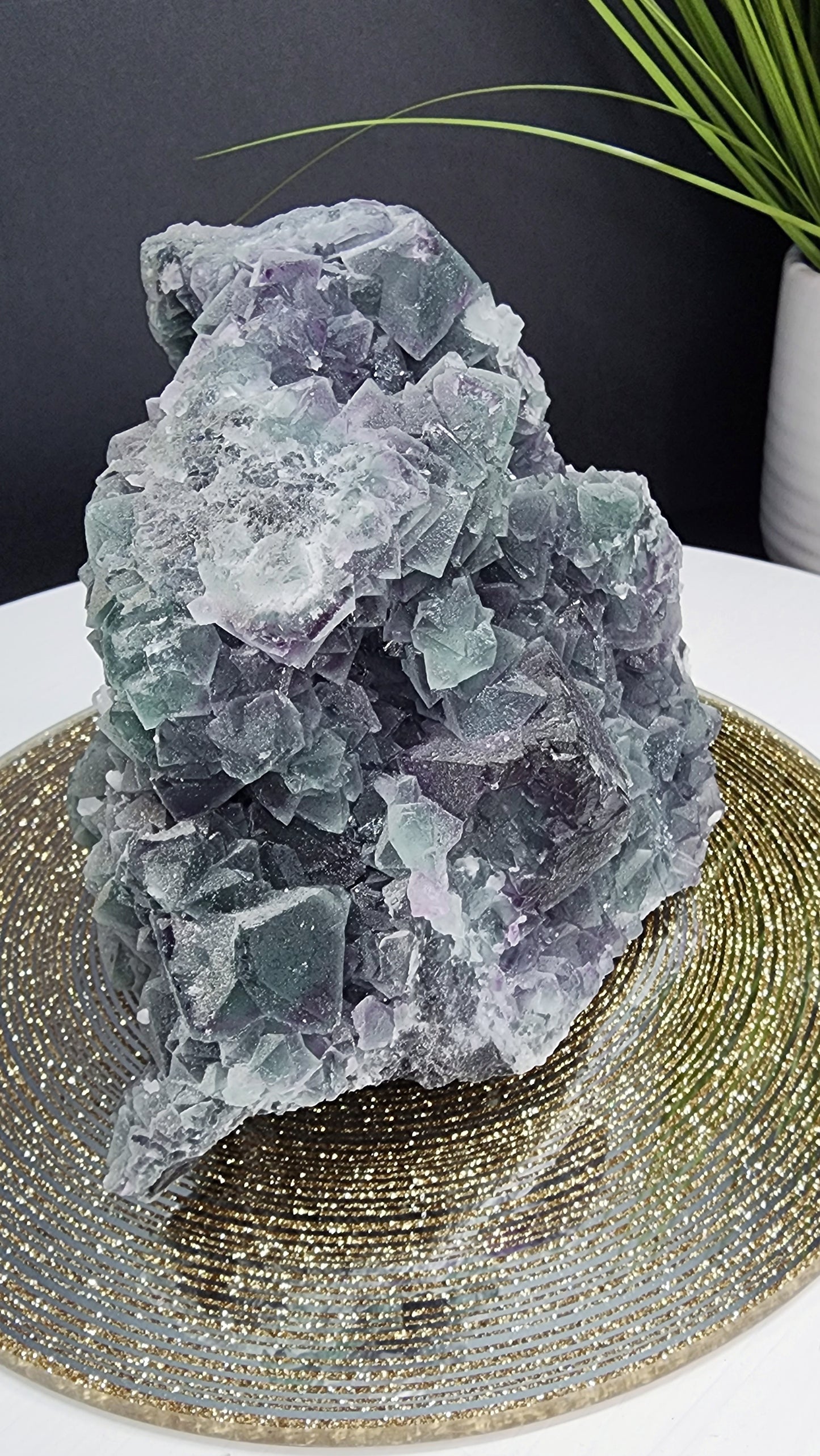 Large Octahedral Fluorite Specimen