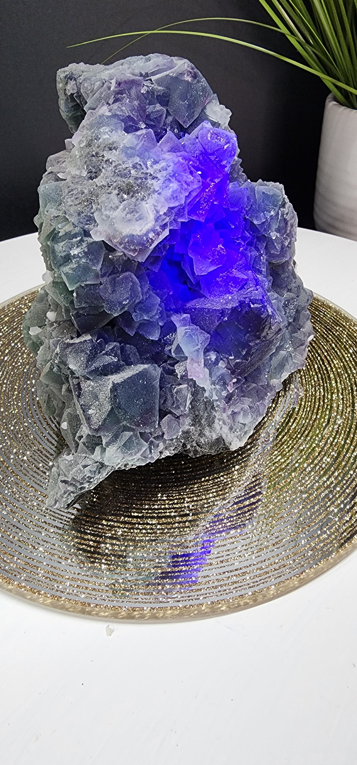 Large Octahedral Fluorite Specimen