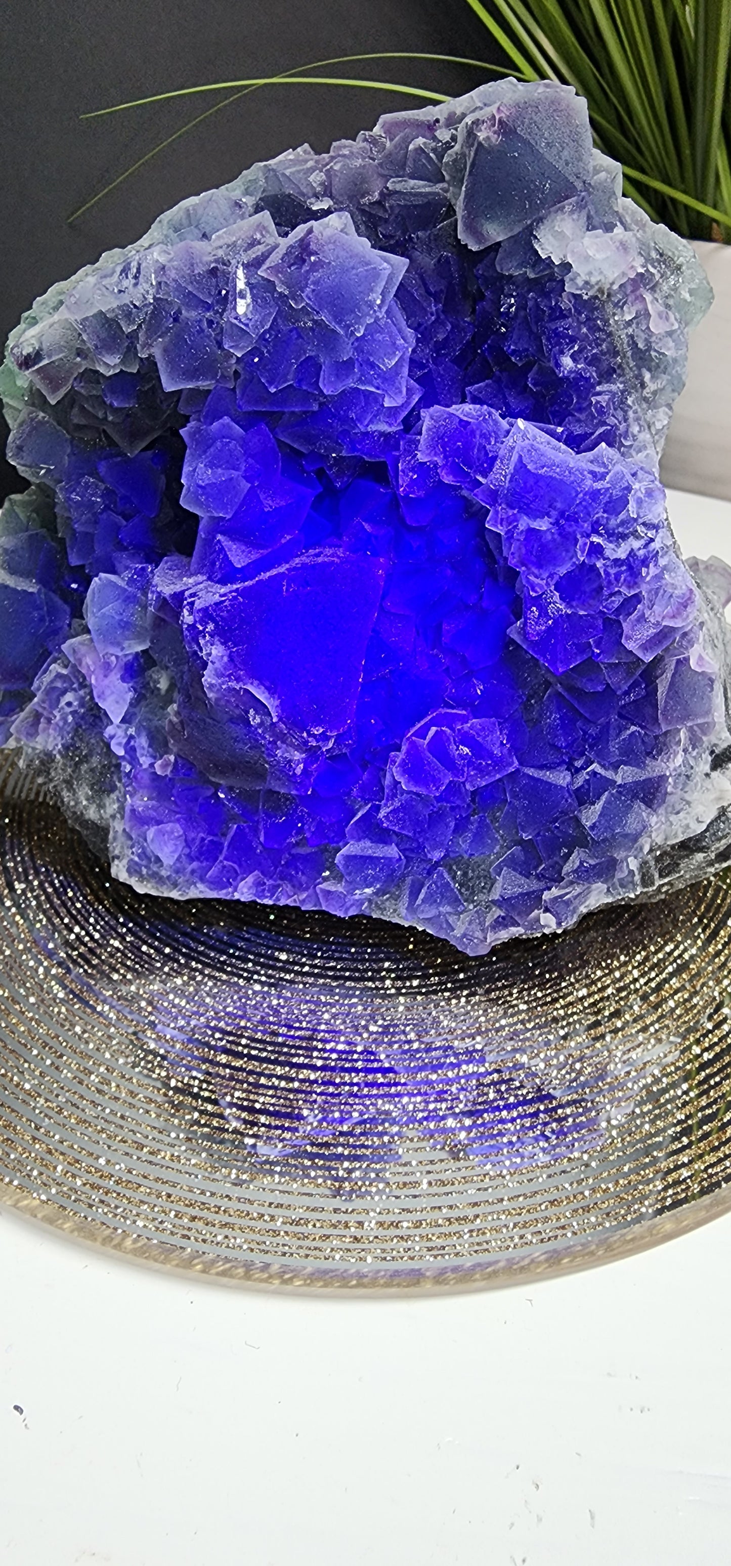 Large Octahedral Fluorite Specimen