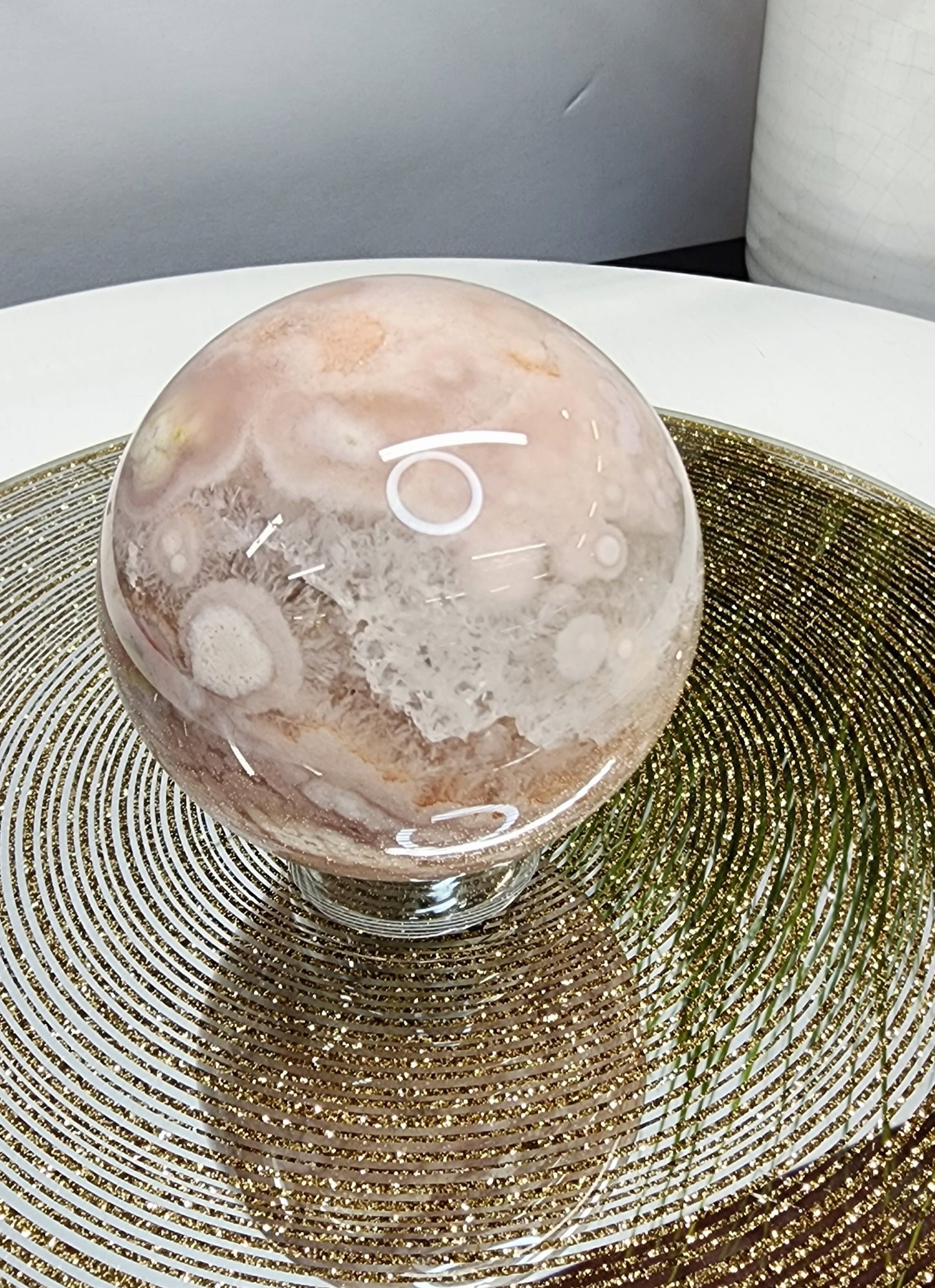 Pink Amethyst Sphere