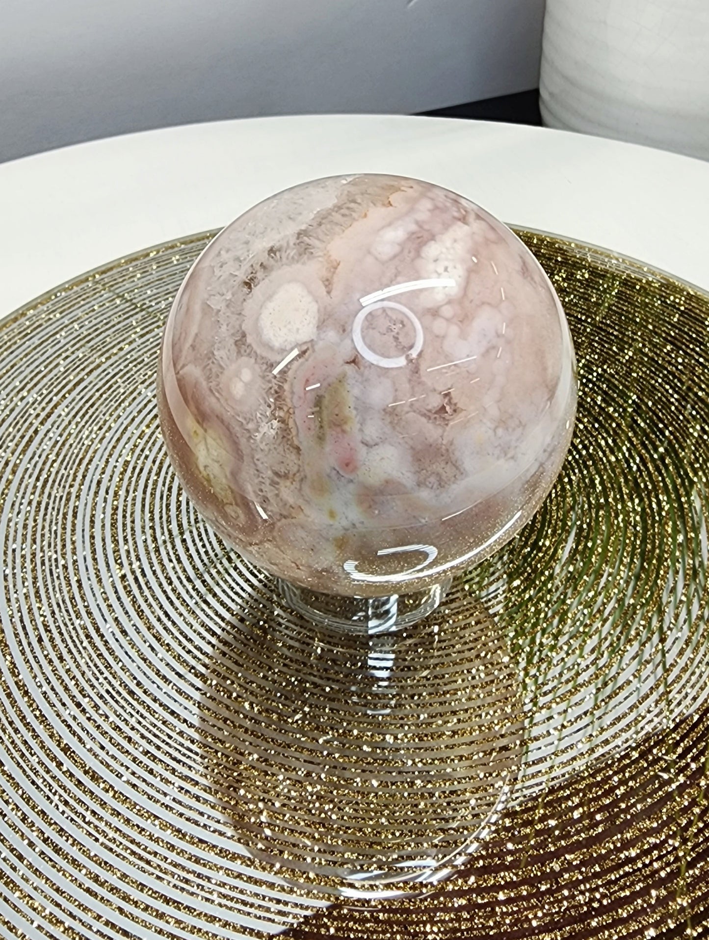 Pink Amethyst Sphere