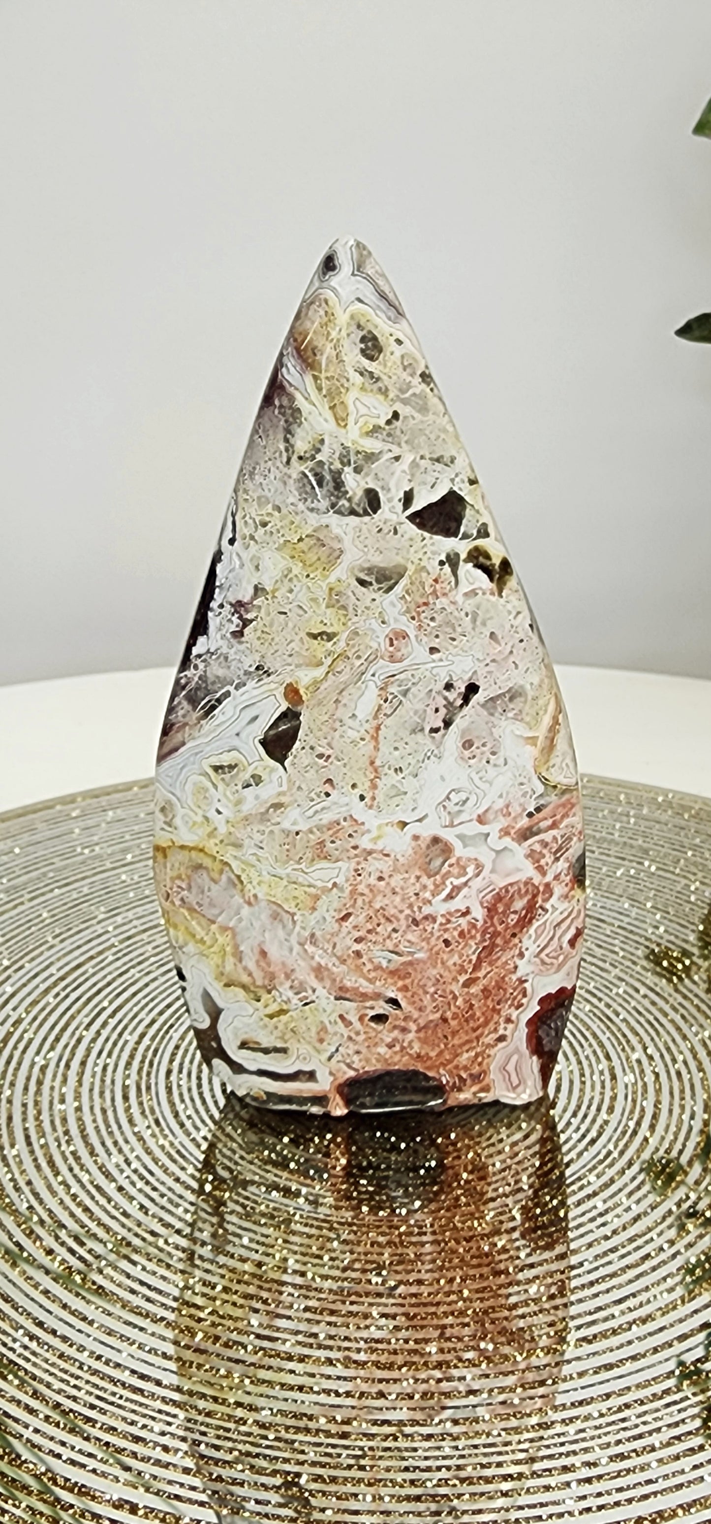 Mexican Lace Teardrop Free Form