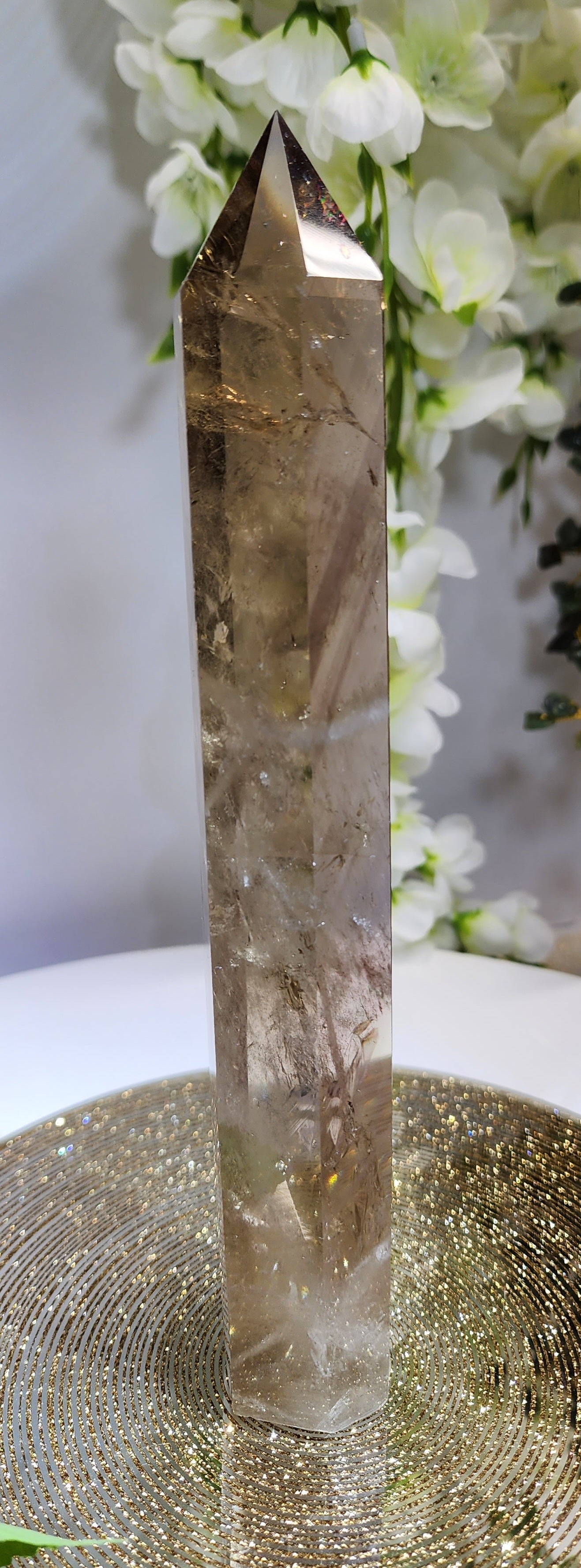 Tall and Skinny Smoky Tower w/ phantoms and Rainbows