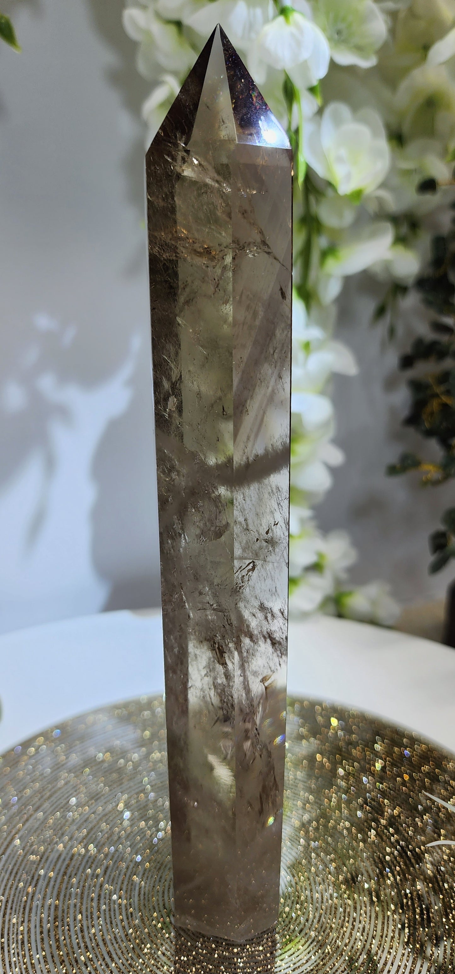 Tall and Skinny Smoky Tower w/ phantoms and Rainbows