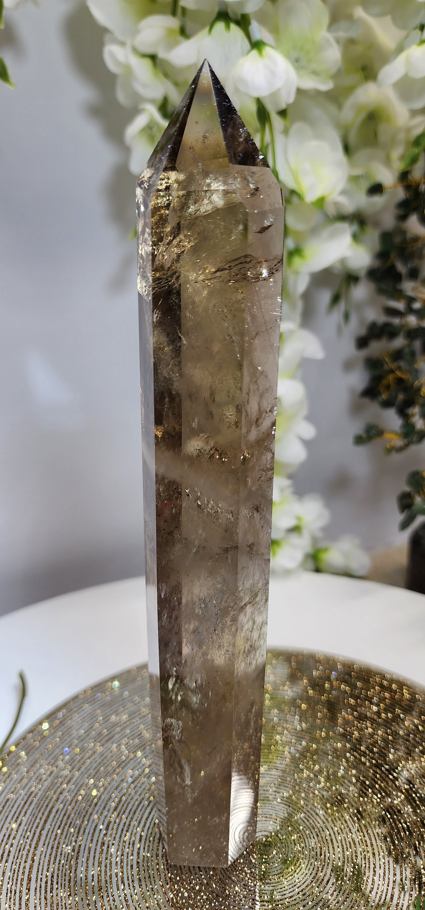 Tall and Skinny Smoky Tower w/ phantoms and Rainbows