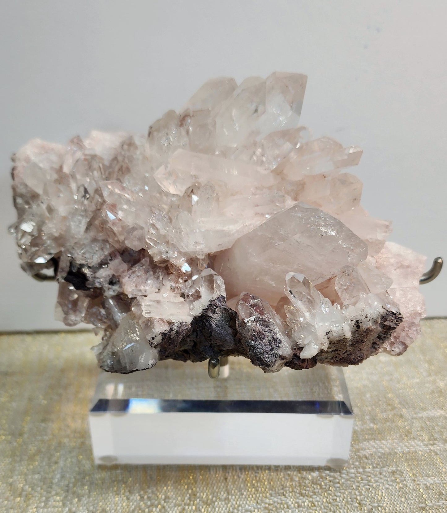 High Quality Pink Lemurian Quartz from Columbia