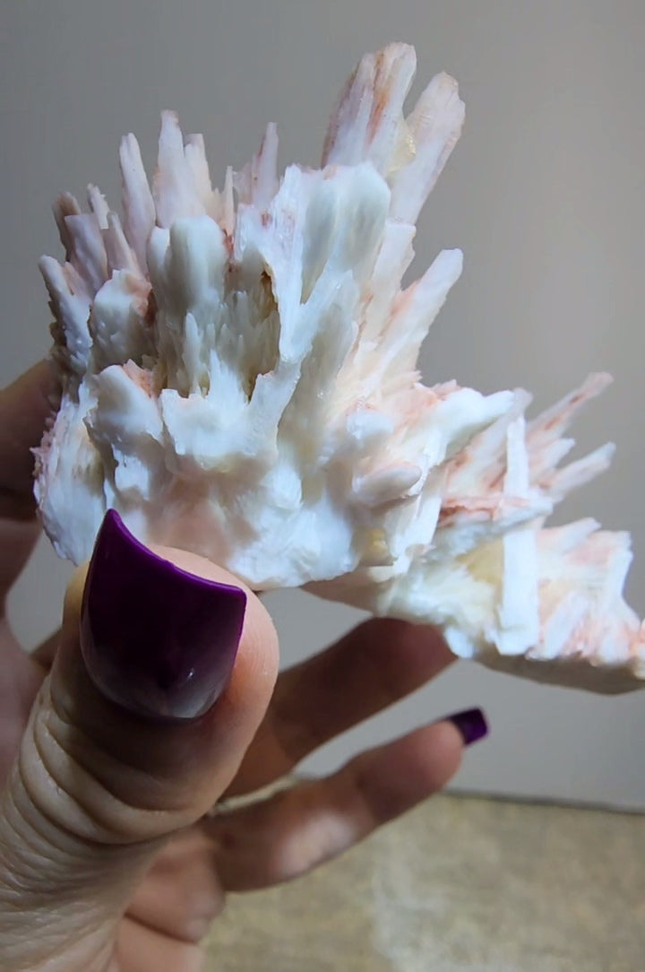 Mordenite and Scolecite with Stilbite Specimen from India