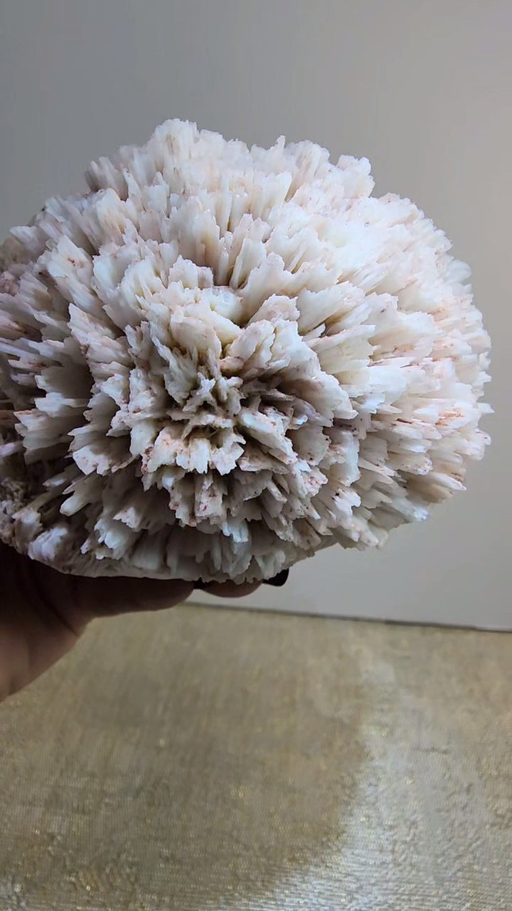 Large Mordenite and Scolecite Specimen with Stilbite from India