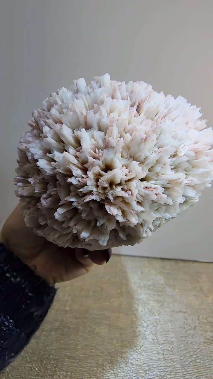 Large Mordenite and Scolecite Specimen with Stilbite from India
