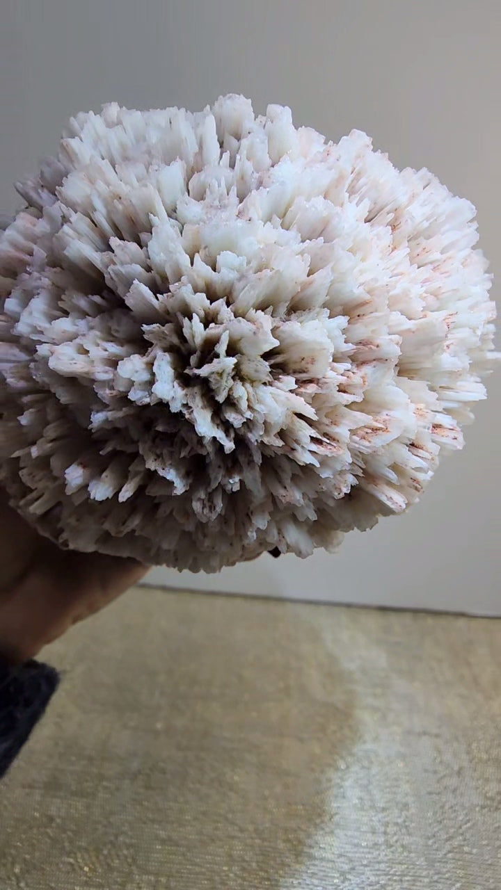 Large Mordenite and Scolecite Specimen with Stilbite from India