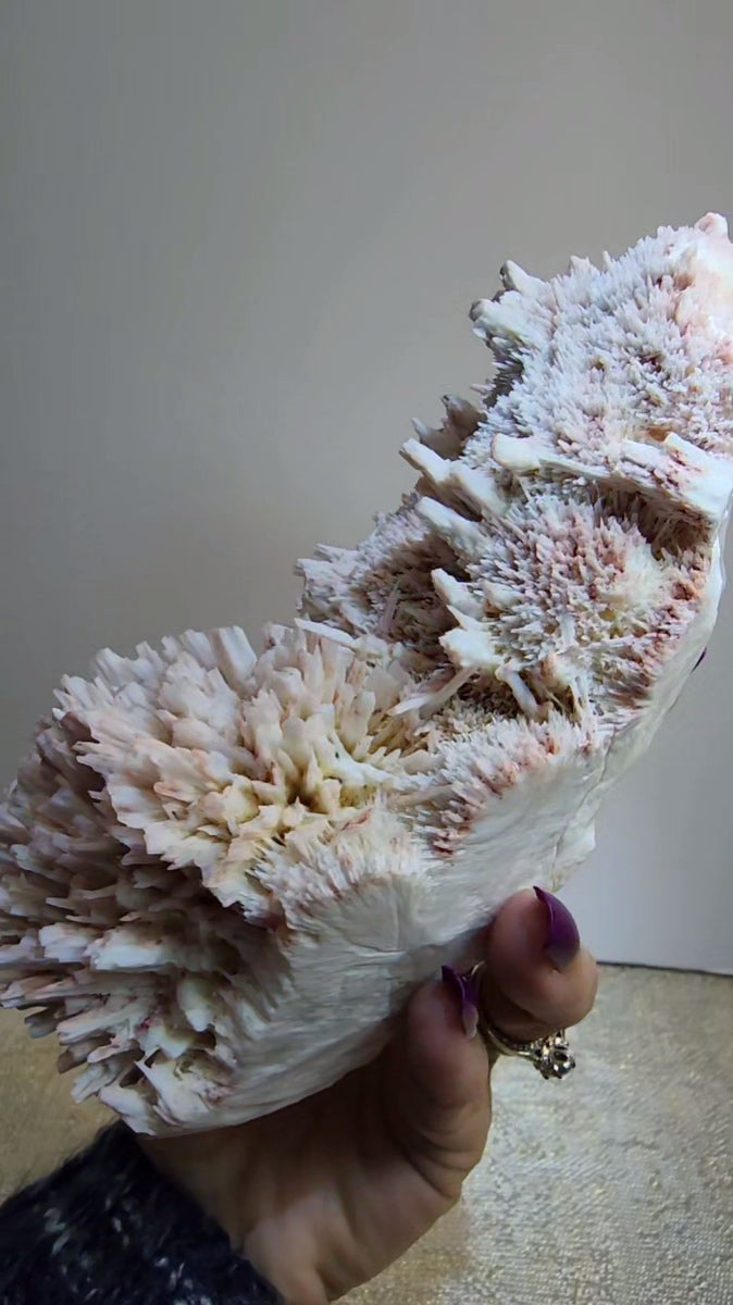 Large Mordenite and Scolecite with Stilbite Specimen from India