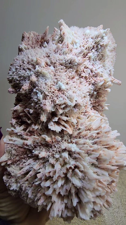 Large Mordenite and Scolecite with Stilbite Specimen from India