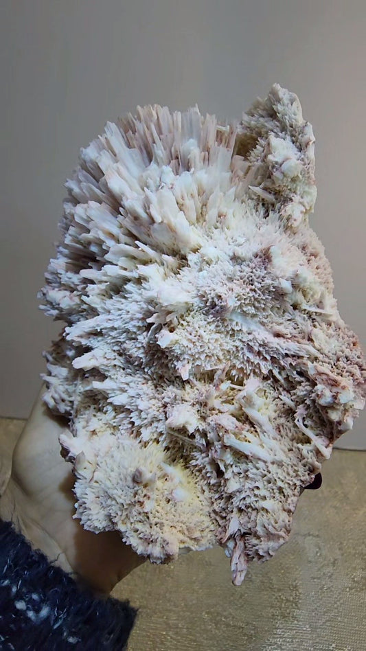 Mordenite and Scolecite with Stilbite Specimen from India