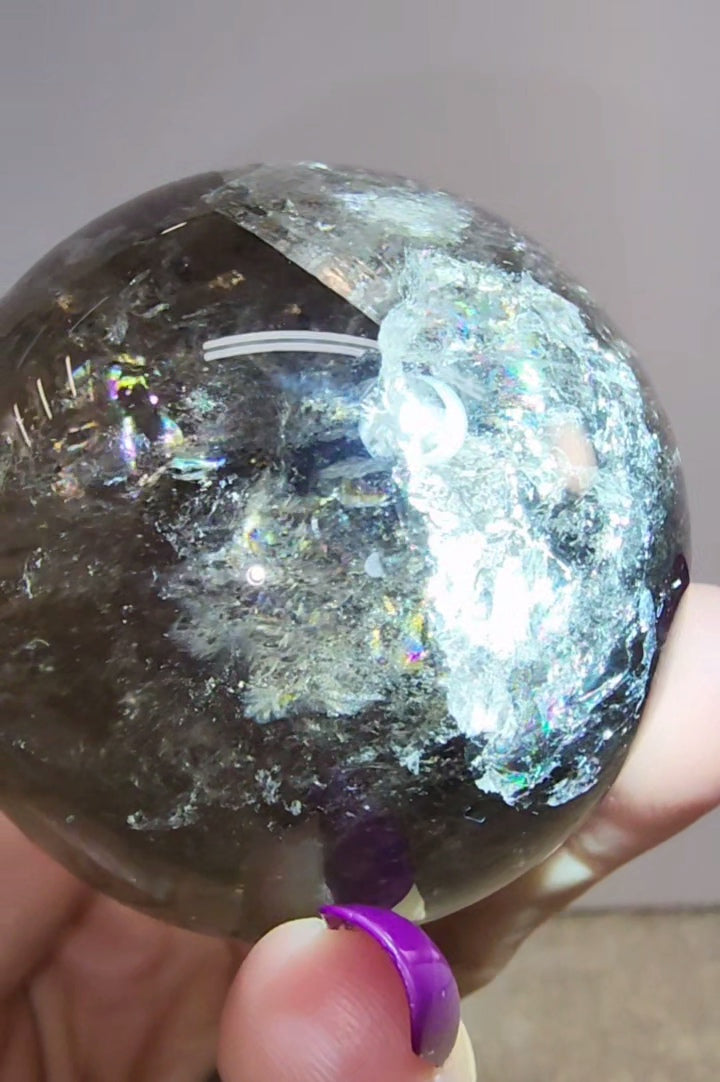 Smoky Quartz Sphere