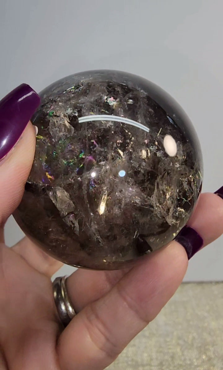 Smoky Quartz Sphere