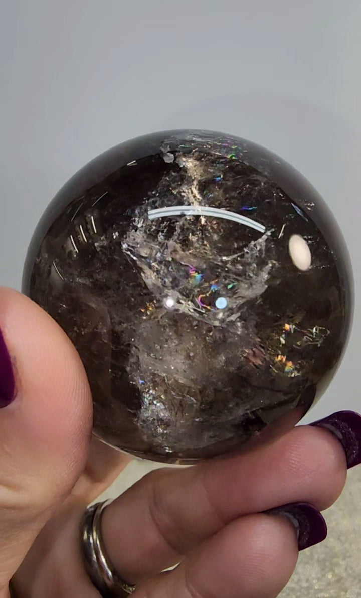 Smoky Quartz Sphere